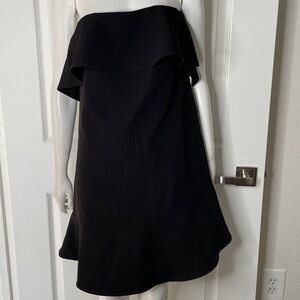 NWT Aqua Ruffle Strapless Mini Dress